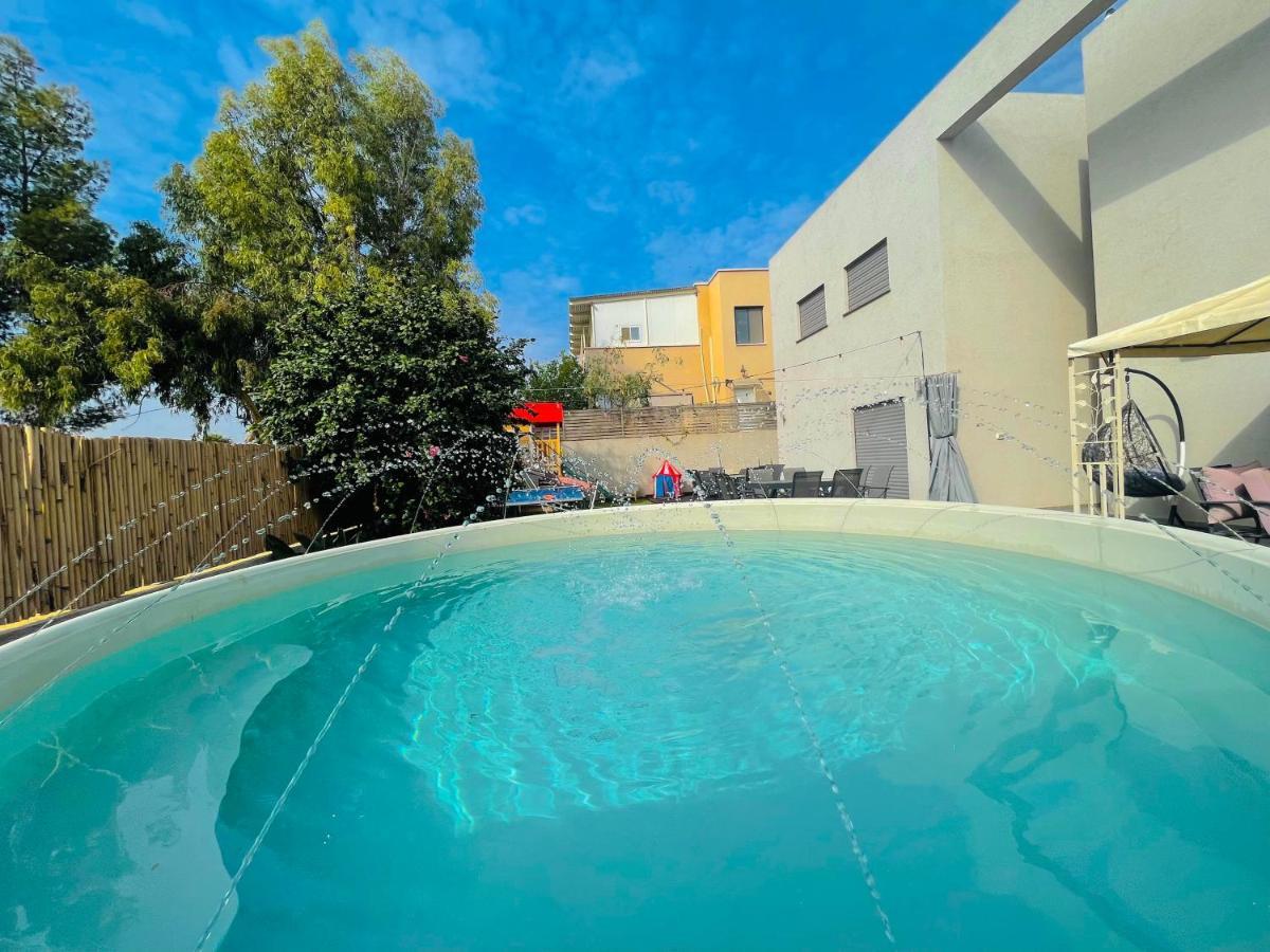 סוויטת עלית בריכה מחוממת Villa Poriyya Bagian luar foto